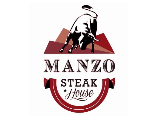 Manzo Steak House logo