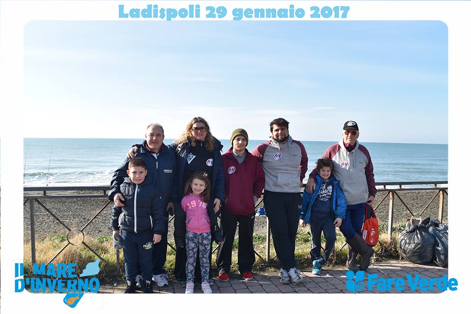 Fare Verde, Il mare d'inverno insieme all'Unione Rugby Ladispoli