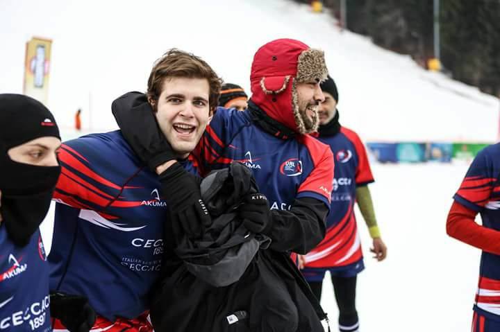 Snow Rugby Tarvisio 2018: Angelo, Matteo, Gabriele